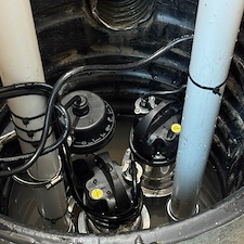 Double-Sump-Pump-Installation-with-Battery-Backup-in-Western-Springs-IL 1